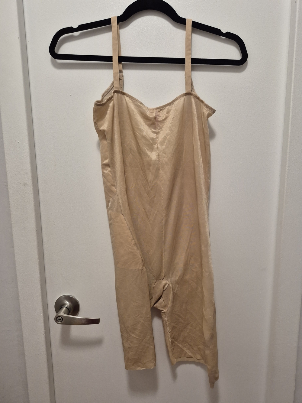 SPANX Beige Full-Body Shaping Jumpsuit